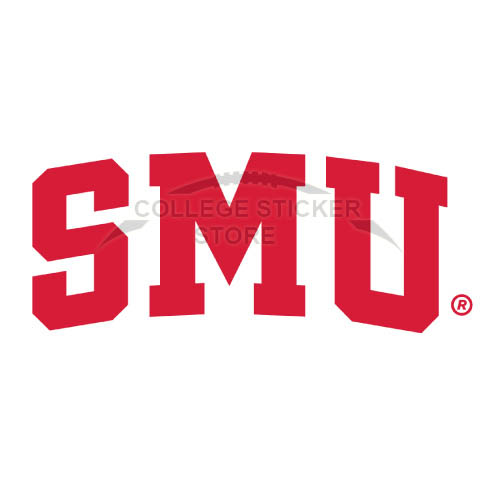 Homemade Southern Methodist Mustangs Iron-on Transfers (Wall Stickers)NO.6300